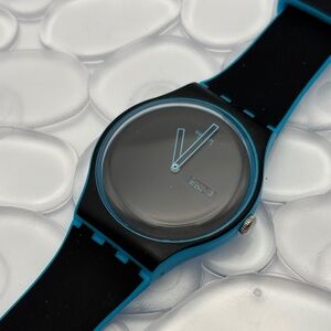 Swatch Watch SO29S701 Minimal Line Blue